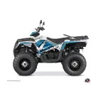 Karosszéria védő dekor matrica készlet Quad POLARIS Jungle Kék Széria