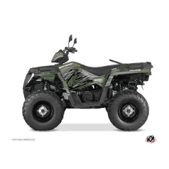   Karosszéria védő dekor matrica készlet Quad POLARIS Jungle Zöld Széria