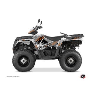  Karosszéria védő dekor matrica készlet Quad POLARIS Lifter Narancs Széria