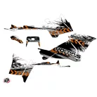 Karosszéria védő dekor matrica készlet Quad POLARIS Lifter Narancs Széria