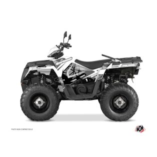   Karosszéria védő dekor matrica készlet Quad POLARIS Spin Szürke Széria
