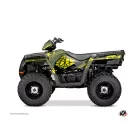 Karosszéria védő dekor matrica készlet Quad POLARIS Spin Sárga Széria