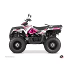 Karosszéria védő dekor matrica készlet Quad POLARIS Spin Rose Széria