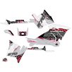   Karosszéria védő dekor matrica készlet Quad POLARIS Action Szürke/Piros Széria