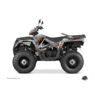 Karosszéria védő dekor matrica készlet Quad POLARIS Lifter Szürke Széria
