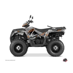   Karosszéria védő dekor matrica készlet Quad POLARIS Lifter Szürke Széria