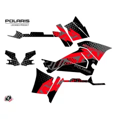   Karosszéria védő dekor matrica készlet Quad POLARIS Stun Fekete Széria
