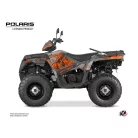 Karosszéria védő dekor matrica készlet Quad POLARIS Chaser Szürke Széria