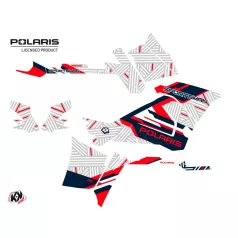   Karosszéria védő dekor matrica készlet Quad POLARIS Epik Fehér Széria