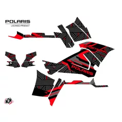   Karosszéria védő dekor matrica készlet Quad POLARIS Epik Fekete Széria