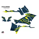 Karosszéria védő dekor matrica készlet Quad POLARIS Epik Kék Széria