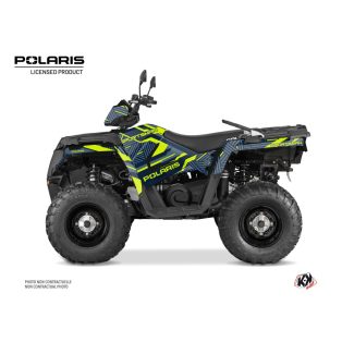   Karosszéria védő dekor matrica készlet Quad POLARIS Epik Kék Széria
