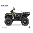 Karosszéria védő dekor matrica készlet Quad POLARIS Epik Zöld Széria