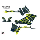 Karosszéria védő dekor matrica készlet Quad POLARIS Epik Zöld Széria