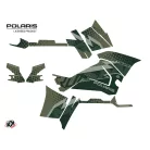 Karosszéria védő dekor matrica készlet Quad POLARIS Stun Zöld Széria