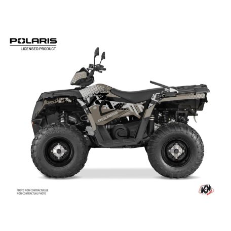 Karosszéria védő dekor matrica készlet Quad POLARIS Stun Bronze Széria
