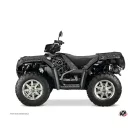 Karosszéria védő dekor matrica készlet Quad POLARIS Zombies dark Fekete Széria