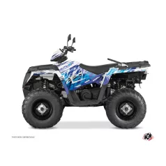   Karosszéria védő dekor matrica készlet Quad POLARIS Eraser Kék Széria