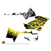   Karosszéria védő dekor matrica készlet Quad POLARIS Eraser fluo Sárga Széria