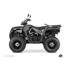 Karosszéria védő dekor matrica készlet Quad POLARIS Zombies dark Fekete Széria