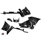 Karosszéria védő dekor matrica készlet Quad POLARIS Zombies dark Fekete Széria
