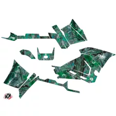   Karosszéria védő dekor matrica készlet Quad POLARIS Camo Zöld Széria