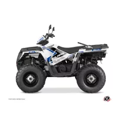   Karosszéria védő dekor matrica készlet Quad POLARIS Vintage polaris 60th anniversary Kék Széria