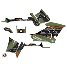 Karosszéria védő dekor matrica készlet Quad POLARIS Action Zöld Széria