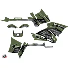 Karosszéria védő dekor matrica készlet Quad POLARIS Jungle Zöld Széria