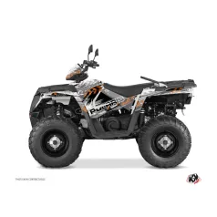   Karosszéria védő dekor matrica készlet Quad POLARIS Lifter Narancs Széria