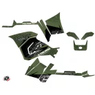 Karosszéria védő dekor matrica készlet Quad POLARIS Rock Zöld Széria