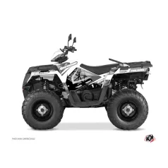   Karosszéria védő dekor matrica készlet Quad POLARIS Spin Szürke Széria