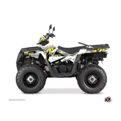   Karosszéria védő dekor matrica készlet Quad POLARIS Visor Sárga Széria