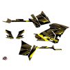   Karosszéria védő dekor matrica készlet Quad POLARIS Hidden Zöld/Sárga Széria