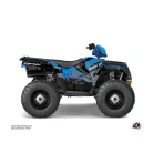 Karosszéria védő dekor matrica készlet Quad POLARIS Serie Kék Széria