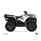 Karosszéria védő dekor matrica készlet Quad POLARIS Splinter Fehér Széria