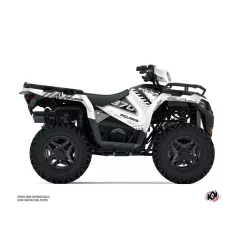   Karosszéria védő dekor matrica készlet Quad POLARIS Redrock Fehér Széria