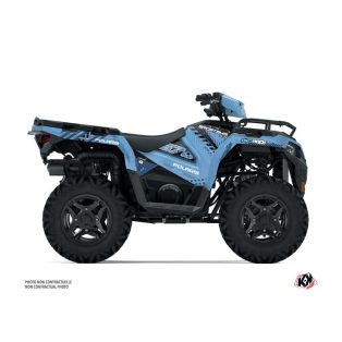   Karosszéria védő dekor matrica készlet Quad POLARIS Redrock Kék Széria