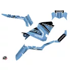 Karosszéria védő dekor matrica készlet Quad POLARIS Redrock Kék Széria