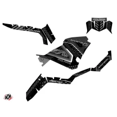   Karosszéria védő dekor matrica készlet Quad POLARIS Redrock Fekete Széria