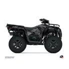 Karosszéria védő dekor matrica készlet Quad POLARIS Redrock Fekete Széria