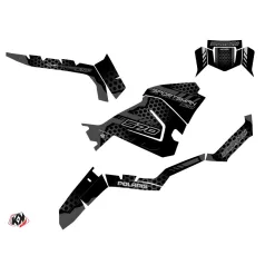   Karosszéria védő dekor matrica készlet Quad POLARIS Splinter Fekete Széria