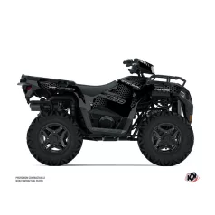   Karosszéria védő dekor matrica készlet Quad POLARIS Splinter Fekete Széria