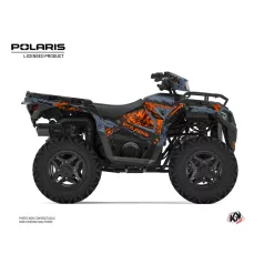   Karosszéria védő dekor matrica készlet Quad POLARIS Chaser Kék Széria