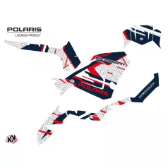   Karosszéria védő dekor matrica készlet Quad POLARIS Epik Fehér Széria