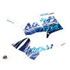   Karosszéria védő dekor matrica készlet Quad POLARIS Eraser Kék Széria