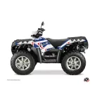 Karosszéria védő dekor matrica készlet Quad POLARIS Vintage polaris Kék Széria