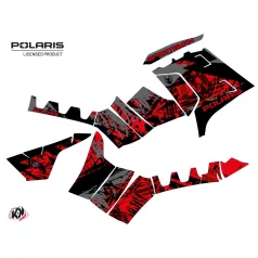   Karosszéria védő dekor matrica készlet Quad POLARIS Chaser Fekete Széria