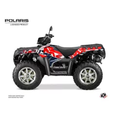   Karosszéria védő dekor matrica készlet Quad POLARIS Stun Fehér Széria