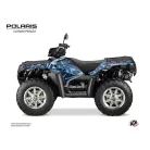Karosszéria védő dekor matrica készlet Quad POLARIS Stun Kék Széria